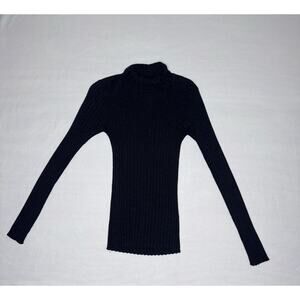 George Black High Neck Sweater Shirt